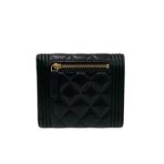 Chanel Vintage Pre-owned Laeder plnbcker Black, Dam