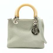 Dior Vintage Pre-owned Canvas dior-vskor Green, Dam