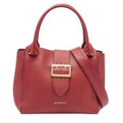 Burberry Vintage Pre-owned Laeder handvskor Red, Dam