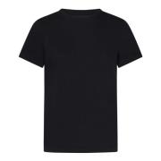 Khaite Svart T-shirt för kvinnor Black, Dam