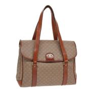 Celine Vintage Pre-owned Canvas celine-vskor Beige, Dam