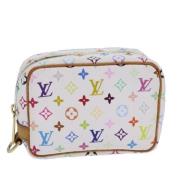 Louis Vuitton Vintage Pre-owned Canvas necessrer White, Dam