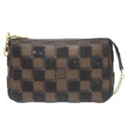 Louis Vuitton Vintage Pre-owned Canvas louis-vuitton-vskor Brown, Dam