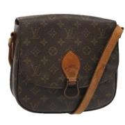 Louis Vuitton Vintage Pre-owned Canvas louis-vuitton-vskor Brown, Dam