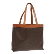 Celine Vintage Pre-owned Canvas totevskor Brown, Dam