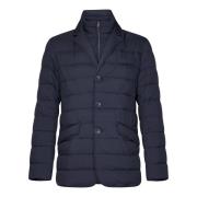 Herno Blå Quiltad Jacka Aw24 Blue, Herr