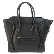 Celine Vintage Pre-owned Laeder handvskor Black, Dam