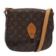 Louis Vuitton Vintage Pre-owned Canvas louis-vuitton-vskor Brown, Dam