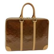 Louis Vuitton Vintage Pre-owned Laeder louis-vuitton-vskor Yellow, Dam