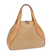 Louis Vuitton Vintage Pre-owned Laeder louis-vuitton-vskor Beige, Dam