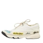 Dior Vintage Pre-owned Laeder sneakers White, Dam