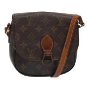 Louis Vuitton Vintage Pre-owned Canvas louis-vuitton-vskor Brown, Dam