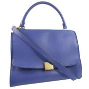 Celine Vintage Pre-owned Laeder celine-vskor Blue, Dam