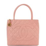 Chanel Vintage Pre-owned Laeder chanel-vskor Pink, Dam