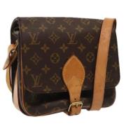 Louis Vuitton Vintage Pre-owned Canvas louis-vuitton-vskor Brown, Dam