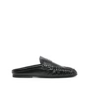 Saint Laurent Svarta Sandaler med Peg 05 Black, Dam