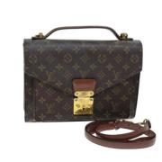 Louis Vuitton Vintage Pre-owned Canvas louis-vuitton-vskor Brown, Dam