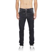 Dsquared2 Slim-fit Cool Guy svarta jeans Black, Herr