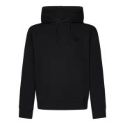 Emporio Armani Svart Sweatshirt Aw24 Stiligt Design Black, Herr