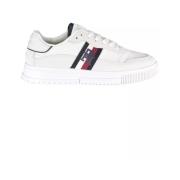 Tommy Hilfiger Vit Polyester Herr Sneaker White, Herr