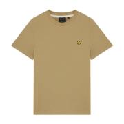 Lyle & Scott Crest Tipped Tee Green, Herr