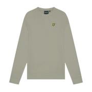 Lyle & Scott Klassiskt Logosweatshirt Alla Säsonger Green, Herr