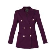 Liu Jo Elegant Blazer för Kvinnor Purple, Dam