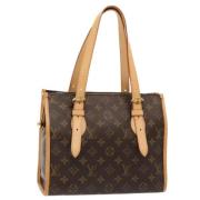 Louis Vuitton Vintage Pre-owned Canvas handvskor Brown, Dam