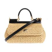 Dolce & Gabbana Handväska Sicily Beige, Dam