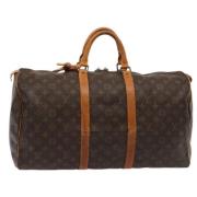 Louis Vuitton Vintage Pre-owned Canvas louis-vuitton-vskor Brown, Dam