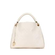 Louis Vuitton Vintage Pre-owned Laeder louis-vuitton-vskor White, Dam