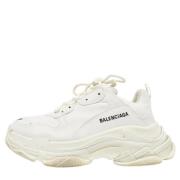 Balenciaga Vintage Pre-owned Tyg sneakers White, Dam