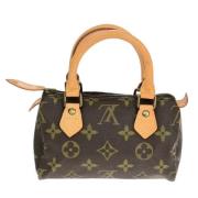 Louis Vuitton Vintage Pre-owned Canvas louis-vuitton-vskor Brown, Dam