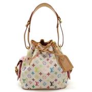 Louis Vuitton Vintage Pre-owned Canvas louis-vuitton-vskor White, Dam