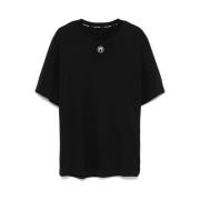 Marine Serre Månbroderi T-shirt Black, Herr