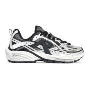 Represent Silver Mesh Runner Sneakers Gray, Herr