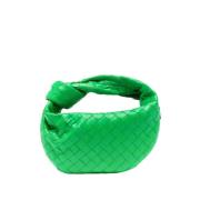 Bottega Veneta Vintage Pre-owned Laeder handvskor Green, Dam