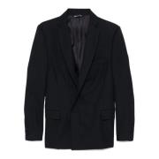 Costumein Marinblå Ull Blazer Jacka Blue, Herr