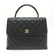 Chanel Vintage Pre-owned Laeder chanel-vskor Black, Dam