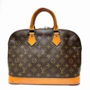 Louis Vuitton Vintage Pre-owned Canvas handvskor Brown, Dam