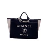 Chanel Vintage Pre-owned Laeder chanel-vskor Blue, Dam