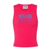 Moschino Rosa Topp för Kvinnor Pink, Dam