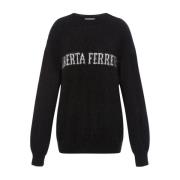 Alberta Ferretti Stiliga Sweaters Kollektion Black, Dam