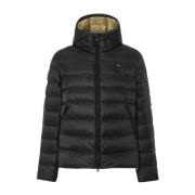 Blauer Svart huva jacka Black, Herr