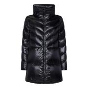 Herno Svart Nylon Dunjacka Aw24 Black, Dam