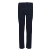 Jacob Cohën Blå Slim Fit Jeans Aw24 Blue, Herr