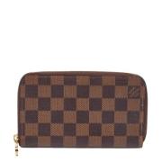 Louis Vuitton Vintage Pre-owned Belagd canvas plnbcker Brown, Dam