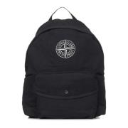 Stone Island Svart Bucket Bag & Ryggsäck Black, Herr