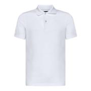 Tom Ford Vit T-shirt Polo Klassisk Bomull White, Herr