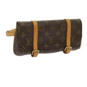 Louis Vuitton Vintage Pre-owned Canvas louis-vuitton-vskor Brown, Dam